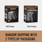 AWEASROY Heavy Duty Grill Cleaner, Grill Cleaning Bricks with Handle, Pumice Griddle Cleaning Stone Removing Stains for BBQ, Swimming Pool, Sink(4 Pack)