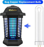 Klahaite Replacement Light Bulb Bug Zapper 15W Bug Light Bulbs for K15, X3,T6, T8, T9 Bug Zapper Outdoor 4-Pin Base U Shaped Twin Tube Bulb for Outdoor Mosquito Zapper