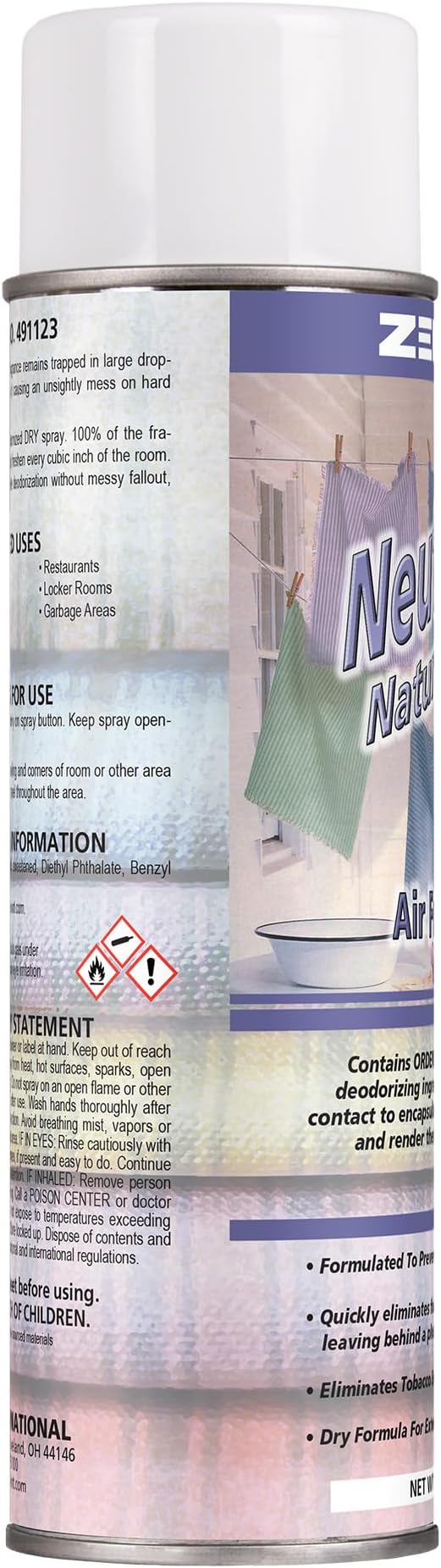 Neutrazen Natural Scents Air Freshener | Air Sanitizer Spray | Odor Neutralizer with Ordenone® Technology | Fresh Linen Scent | 20 oz (2 Pack) | Made in USA