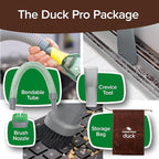 Horsepower Duck Compact Cordless Vacuum, Ultra-Powerful Upgraded Battery for Extra-Long Run Time, AS SEEN ON TV, Strong Suction, Easy to Store, Portable & Rechargeable. Home & Auto (Duck Basic)