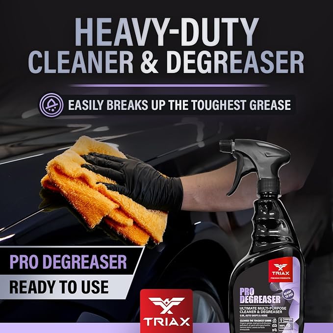 Triax Pro Degreaser and Cleaner, Multi-Purpose, Heavy Duty (1 Gallon)