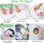 Loopeer 600 Loads Laundry Detergent Sheets Bulk No Leak Laundry Soap Sheets Anti Sensitive Liquidless Laundry Supplies Washing Strips for Home Dorm(Fresh)