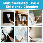 Duster Refills for Swiffer Dusters，Strong Static Dust Removal，Duster Refill Replacement Head for Electronics, Furniture, Blinds（18 PCS+1Handle）