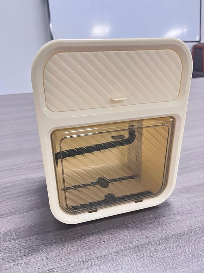 Wall-Mounted Tissue Box – Plastic Bathroom Toilet Paper Holder with Phone Shelf