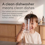 Vove Dishwasher Cleaner Tablet Starter Set, 12 Count with Reusable Storage Tin - Deep Clean Descaler for Hard Water, Limescale and Odor - Enzyme and Oxygen-Powered, Plant-Based Formula
