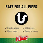 Liquid-Plumr Pro-Strength Hair Eliminator Gel Clog Remover, Hair Clog Remover and Drain Opener, Safe for All Septic Systems and Pipes, 16 fl. oz. Bottle