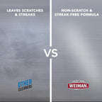 Weiman Stainless Steel Cleaner & Polish, 6 Pack, Anti Fingerprint Spray, Water Spots & Grease, No Streaks or Residue, Safe for Metal Polish, Chrome, Appliances, Fridge, Sinks & Grills