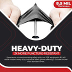 Industrial Nitrile Gloves – Heavy Duty Latex & Powder Free Disposable Gloves with Diamond Texture