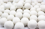 Wooland Wholesale Bulk Laundry XL Premium Wool Dryer Balls - 100% New Zealand Organic Wool Natural Fabric Softener for Sensitive Skin, Babies (75 Count)