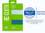 E-Cloth Microfiber Cleaning Cloth Glass Kit - Microfiber Towel Window Cleaning Kit - Microfiber Towels for Cars, Windows, Mirrors, & More - Winter Green