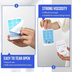 Universal Flying Insect Trap Refills - 6Pcs Indoor Fly Trap Glue Cards NO Device - Indoor Plug-in Fly Trap Refills for OSVDO Fly Traps(6 Multicolor Refills)