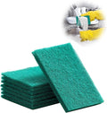 Green Scouring Pad，Scrub Pads，Cleaning Pads for Dishes Kitchen (30)