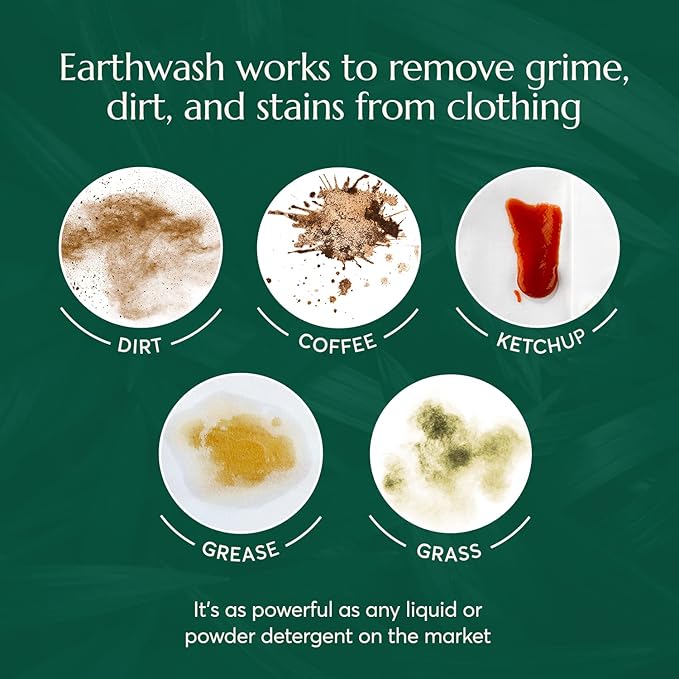 Earthwash Laundry Detergent Sheets (Up To 320 Loads) 160 Ocean Breeze Sustainable Sanitizer Strips - Ideal for Travel & Home Liquidless Laundry by Cleanomic