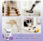 Floor Lavender Cleaning Solution 2 bags Refill, Compatible with Tineco All Series Robot Vacuum Cleaner, Eco-Safe, Streak-Free Formula for Hard Floors, Pet & Kid Friendly