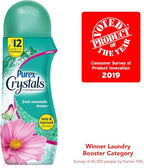Purex Crystals in-Wash Fragrance and Scent Booster, Fresh Mountain Breeze, 15.5 Ounce (Pack of 4)