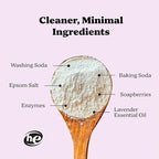 Pronounce Laundry Detergent Powder Alternative | Cleaner Ingredients. Safer for Sensitive Skin. Stain + Smell Fighting. With Essential Oils. HE Safe (Lavender, 120 Loads).