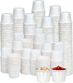 1 Oz Paper Souffle Cups (5000 Pack) Disposable Portion Cups for Ketchup, Condiments, Medicine, Pills, and Food Samples – Ideal for Home, Office, Catering, and Healthcare Use