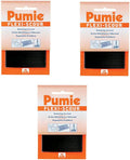 PUMIE Flexi Scour, 3-Pack 5.5 x 4 Flexible Scrubbing Screen for Household Cleaning, Flexible Scouring Pad Abrasive Grit Screen for Grills, Remove Stubborn Stain, Grime, Carbon, Rust, Scale -FLEX-12 C