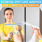 4Pcs 9.5” Hand Squeegee for Shower Glass - Durable Plastic Grip, Random Colors, Flexible Silicone Blade, Easy Hanging Hook, Lightweight Ergonomic Shower Squeegee for Glass Doors, Windows, and Tiles