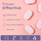 FOMIN Bathroom Cleaner Refill Tablets Magnolia Grapefruit - All-In-One Tablet Cleaner For Bathroom Cleaning - Bathroom Cleaner Solution for Spray Bottle (Extra - 02)