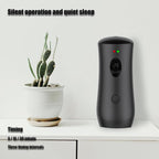 (4-Pack) Auto Air Freshener Spray Dispenser Free Stand or Wall Mounted Automatic Aerosol Aroma Machines are Widely Used in Hotels, Bedrooms, Airports, Bathrooms, Offices, Commercial Places (Black 001)