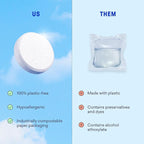 BLUELAND Laundry Detergent Tablets, 36 Count, Spring Bloom Scent, Plastic-Free Eco-Friendly Pods, Sheets, Liquid Alternative - Safe for Sensitive Skin, Gentle