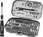 STREBITO Precision Screwdriver Set 153 in 1 Small Screwdriver Set with Case, Magnetic Screwdriver Electronic Toolkit - PC, Laptop, Cell Phone, Macbook, Game Controller, RC & Computer Repair Tool Kit