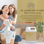 TYLER Glamour Wash Laundry Detergent High Maintenance, 16 Fluid Ounce/with Dryer Sachet Single Pouch L