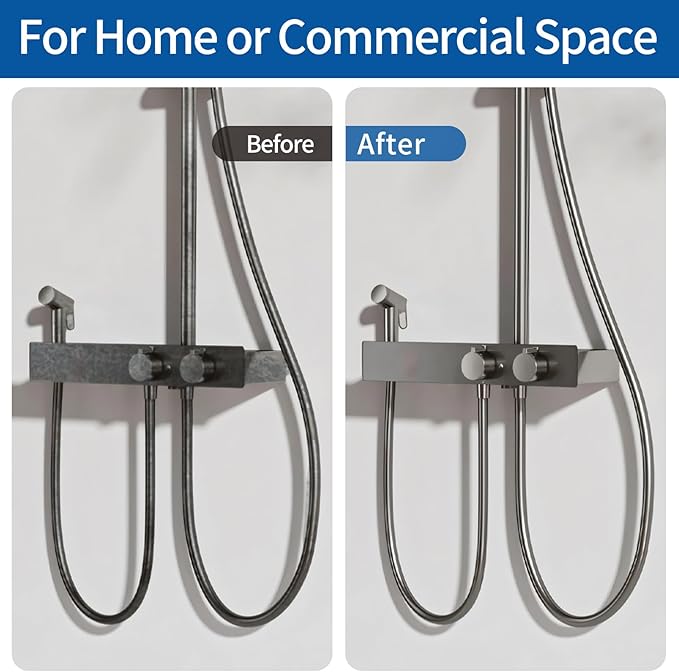 comeast Hard Water Stain Remover, Shower Glass Cleaner & Shower Door, Toilet Bowl Cleaner, for Calcium Build Up,Meet All Household Cleaner Needs 16 oz(600 grams)