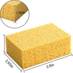 Natural Sponges Kitchen,2" Thick Extra Large Heavy Duty Scrub Sponges,Household Cleaning Sponge for Dishes,Cookware (15x10x5cm,2 Pcs)