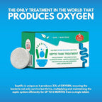 Septic Tank Treatment Tabs - Live Aerobic Bacteria Tablets For Your Septic Tank