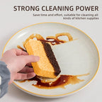 12 - Pack Non-Scratch Scrub Sponges - Sponges for Dishes and Washing Dishes, Cleaning Sponges for Kitchen Home Bathroom Cars, Funny Cut-Outs DIY for Kids (Yellow
