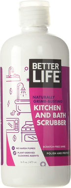 Better Life Sink Cleaner, Stainless Steel Sink Cleaner, Kitchen and Bath Scrubber, Tub and Tile scrubber, 16 Ounce, Pack of 1