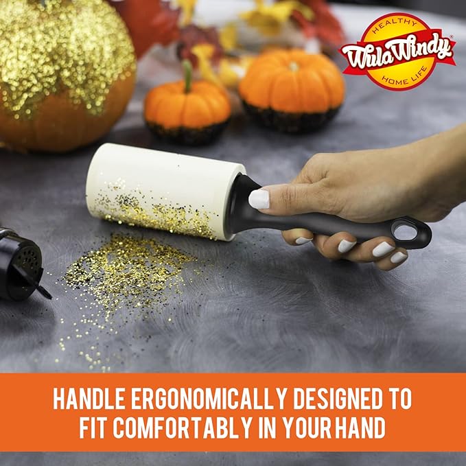 WulaWindy Lint Roller for Pet Hair, Extra Sticky Lint Rollers Pet Hair Remover for Clothes, Work Great on Pet Hair Value Pack (4 Pack) (8 Pack)