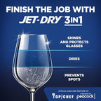 Finish Jet-Dry Dishwasher Rinse Aid, Compatible with Dishwasher Detergent, Prevents Spots & Residues, Dries, Shine & Protects, 32 oz, 315 washes
