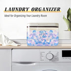 Laundry Pod Holder with Lid - Sealed Automatic Pop-Up Dispenser, 94oz/115 Pod Capacity, ABS/PP Durable Container for Laundry Room Organization, Multi-Purpose for Detergent Powder/Dryer Sheets
