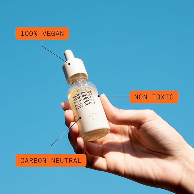 DedCool Poop Drops | 01 Taunt | Natural Bathroom Deodorizer & Poop Odor Eliminator | Travel-Friendly Toilet Spray for Home, Office, Dorms | Clean, Non-Toxic, Eco-Friendly | 1 fl oz