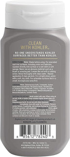 KOHLER K-23725-NA Cast Iron Cleaner, For Kitchen and Bathroom, 8 oz Bottle, Non-abrasive Cream-based Cleaner