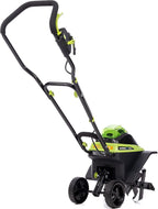 Earthwise Power Tools by ALM TC70040EW 11-Inch 40-Volt Lithium-Ion Cordless Electric Tiller/Cultivator, 4Ah Battery & Charger Included, Green
