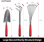 FLORA GUARD 7.7-Inch Folding Saw with 6 Piece Garden Tool Sets