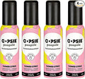 OOPSIE POOPSIE - Flower Citrus - Before & After You Go Toilet Spray 2oz - Portable Odor Eliminator - 4 Pack