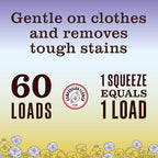 MRS. MEYER'S CLEAN DAY Ultra Concentrated Laundry Detergent, Compassion Flower Scent, 24.3 fl oz,(Pack of 2)