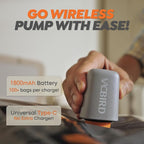 Rechargeable Wireless Pump Travel Storage Bags Set - 15 Pack Large Size Vacuum Bags for Travel & Home, Space-Saving Compression Packing for Clothes, Blankets & Bedding