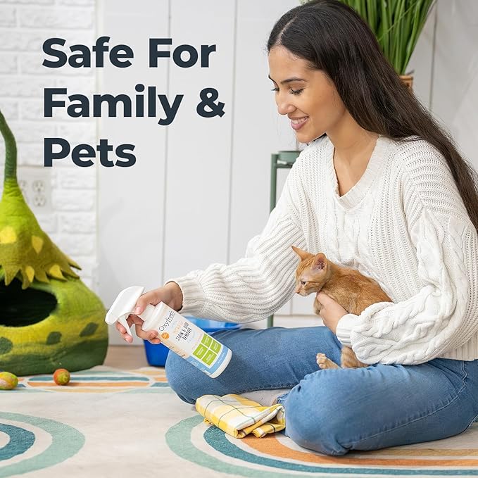 Oxyfresh Strong Carpet Stain Remover & Cleaner Spray – Advanced Pet Urine Odor Eliminator for Entire Home - Fast Acting Dog & Cat Urine Neutralizer