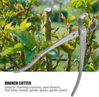 Bonsai Cutters, 8.5inch Concave Cutter Bonsai Tools Stainless Steel Bonsai Tree Knob Cutter Gardening Concave Pruner Tree Branch Cutter Long Reach Bonsai Tools