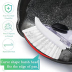 New Brush Refills for OXO New Soap Dispensing Dish Brush - 8 Pack Dish Brush Cleaning Soap Dispensing Head Replacement for Scrubber