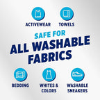 OxiClean Odor Blasters Fabric Rinse, 4-in-1 Clean Rinse Formula, Laundry Additive and Odor Eliminator for Sweat and Musty Odors, Sparkling Fresh Scent, 50 fl oz