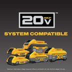 DEWALT 20V MAX Circular Saw, Cordless Sidewinder Style Portable, 6-1/2-Inch Blade, 5150 RPM, 0-50 Degree Bevel Capability, Battery Not Included (DCS391B)