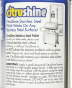 6 Oz Stainless Steel Polish - Cleans, Polishes, Preserves, and Protects All Stainless Steel Surfaces