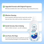 Floor Cleaning Solution, Pet-Friendly Deep Deodorizer, Compatible with Tineco and Robot Vacuum Mops, Deep Cleans Low-Foam Delivers Clog Free